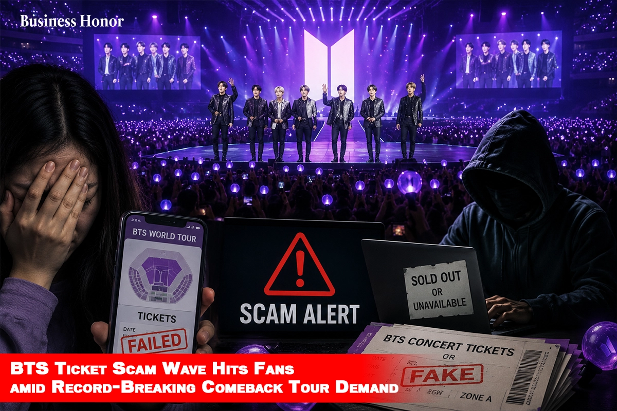 BTS Ticket Scam Wave Hits Fans amid Record-Breaking Comeback Tour Demand